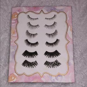 Eyelash frame